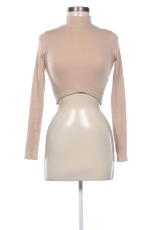 Damen Shirt Bershka, Größe S, Farbe Beige, Preis € 7,10