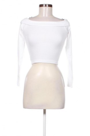 Damen Shirt Bershka, Größe XS, Farbe Weiß, Preis € 15,86