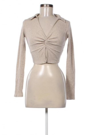 Dámská halenka Bershka, Velikost S, Barva Béžová, Cena  241,00 Kč