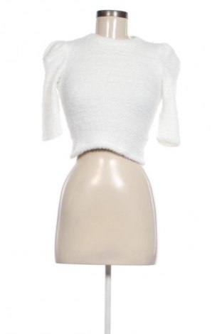 Дамска блуза Bershka, Размер XS, Цвят Бял, Цена 11,99 лв.