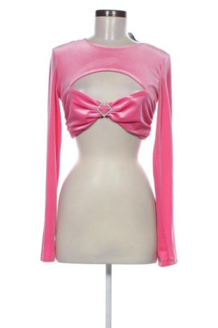 Damen Shirt Bershka, Größe L, Farbe Rosa, Preis € 12,85