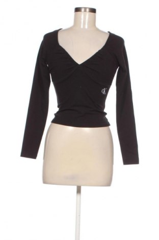 Bluzka damska Calvin Klein Jeans, Rozmiar S, Kolor Czarny, Cena 126,44 zł