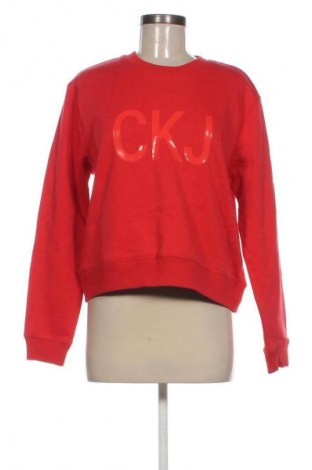 Дамска блуза Calvin Klein Jeans, Размер M, Цвят Червен, Цена 54,99 лв.