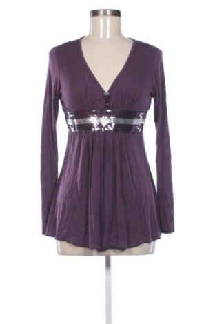 Bluzka damska Fashion Elle, Rozmiar M, Kolor Fioletowy, Cena 43,68 zł