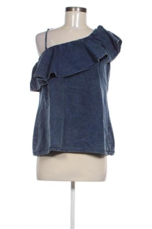 Дамска блуза Garcia Jeans, Размер L, Цвят Син, Цена 27,37 лв.