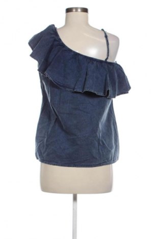 Дамска блуза Garcia Jeans, Размер L, Цвят Син, Цена 27,37 лв.
