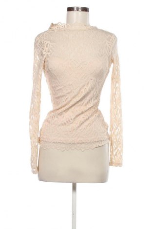 Bluzka damska Gina Tricot, Rozmiar S, Kolor Beżowy, Cena 11,99 zł