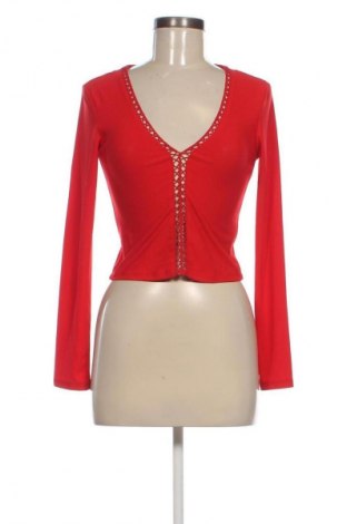 Дамска блуза H&M Divided, Размер S, Цвят Червен, Цена 10,99 лв.