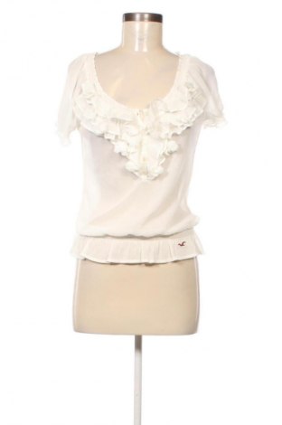 Дамска блуза Hollister, Размер S, Цвят Бял, Цена 27,37 лв.