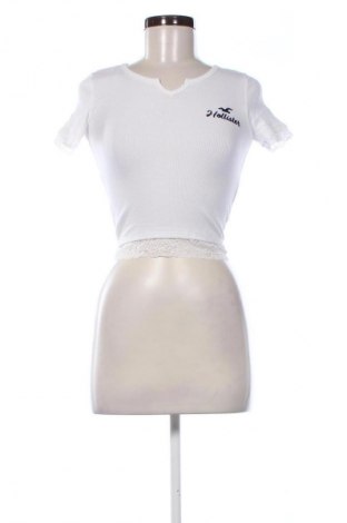Damen Shirt Hollister, Größe XS, Farbe Weiß, Preis € 9,99