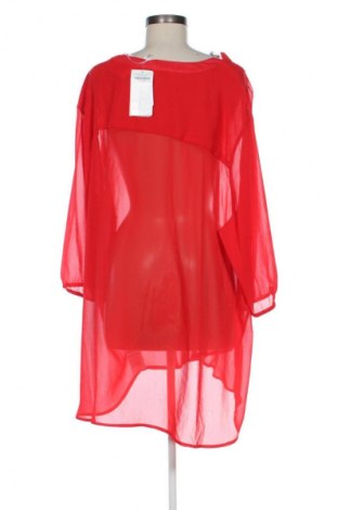 Damen Shirt Janina, Größe 4XL, Farbe Rot, Preis 13,99 €