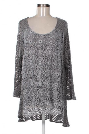 Damen Shirt Laura Torelli, Größe XXL, Farbe Grau, Preis 11,99 €