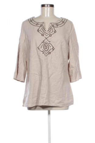 Дамска блуза Marks & Spencer, Размер L, Цвят Бежов, Цена 26,97 лв.