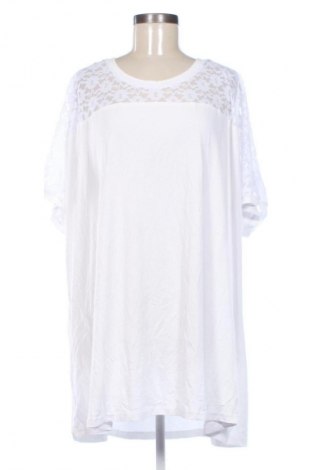 Γυναικεία μπλούζα Mia Moda, Μέγεθος 5XL, Χρώμα Λευκό, Τιμή 13,81 €