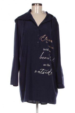 Bluză de femei Mia Moda, Mărime XL, Culoare Albastru, Preț 87,46 Lei