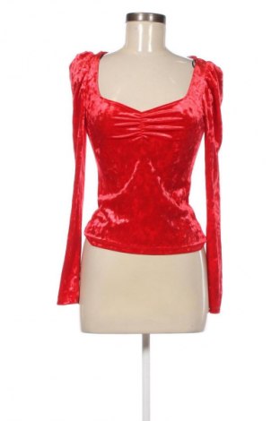 Dámská halenka Monki, Velikost S, Barva Červená, Cena  169,00 Kč