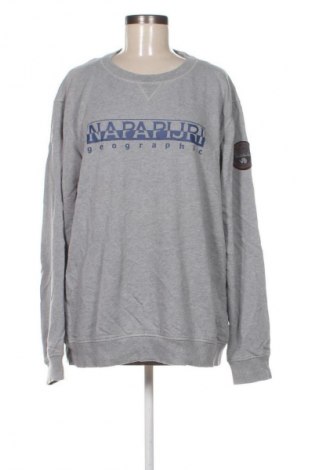 Bluzka damska Napapijri, Rozmiar XL, Kolor Szary, Cena 118,99 zł