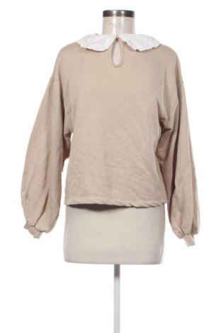 Γυναικεία μπλούζα Pull&Bear, Μέγεθος S, Χρώμα  Μπέζ, Τιμή 9,72 €