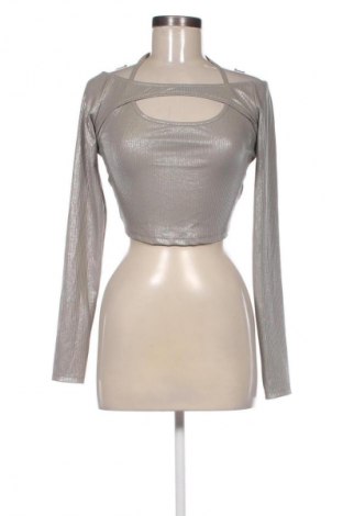 Dámska blúza Pull&Bear, Veľkosť L, Farba Sivá, Cena  9,72 €