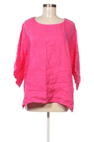 Bluzka damska Puro Lino, Rozmiar M, Kolor Różowy, Cena 76,99 zł