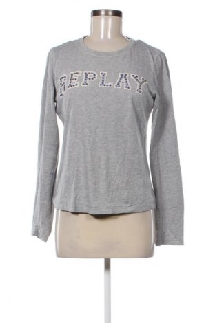 Dámska blúza Replay, Veľkosť L, Farba Sivá, Cena  25,95 €