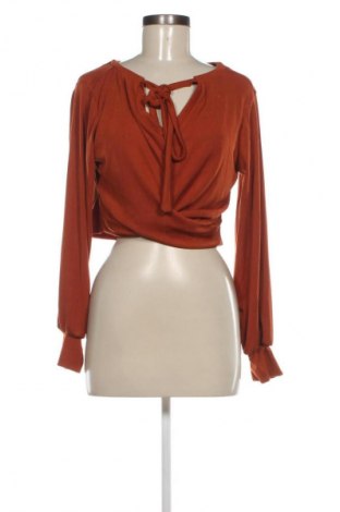 Bluză de femei SHEIN, Mărime L, Culoare Maro, Preț 51,45 Lei