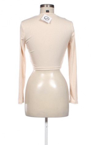 Γυναικεία μπλούζα SHEIN, Μέγεθος S, Χρώμα  Μπέζ, Τιμή 9,72 €