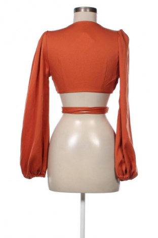 Дамска блуза SHEIN, Размер XS, Цвят Оранжев, Цена 19,00 лв.