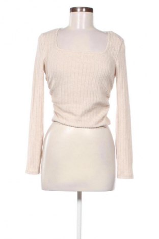 Γυναικεία μπλούζα SHEIN, Μέγεθος M, Χρώμα Εκρού, Τιμή 9,72 €