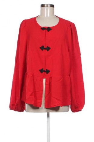 Дамска блуза SHEIN, Размер 3XL, Цвят Червен, Цена 12,99 лв.