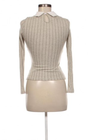 Γυναικεία μπλούζα SHEIN, Μέγεθος XS, Χρώμα  Μπέζ, Τιμή 9,72 €