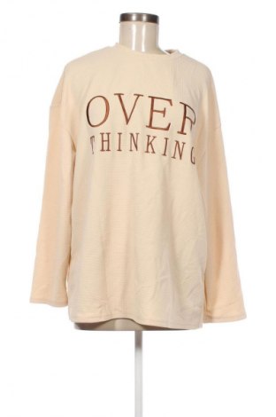 Bluză de femei SHEIN, Mărime M, Culoare Bej, Preț 26,99 Lei