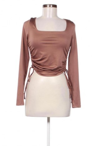Дамска блуза Sinsay, Размер M, Цвят Кафяв, Цена 19,00 лв.