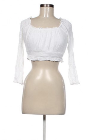 Γυναικεία μπλούζα Stradivarius, Μέγεθος S, Χρώμα Λευκό, Τιμή 7,99 €