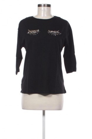 Дамска блуза Stradivarius, Размер M, Цвят Черен, Цена 19,00 лв.