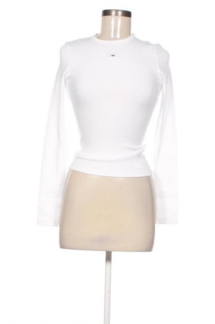 Дамска блуза Tommy Jeans, Размер XS, Цвят Бял, Цена 53,99 лв.