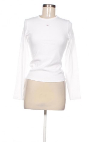 Bluză de femei Tommy Jeans, Mărime M, Culoare Alb, Preț 237,99 Lei