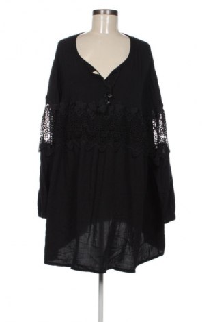 Női blúz Ulla Popken, Méret 4XL, Szín Fekete, Ár 4 479 Ft