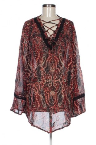 Дамска блуза Ulla Popken, Размер XXL, Цвят Многоцветен, Цена 14,99 лв.
