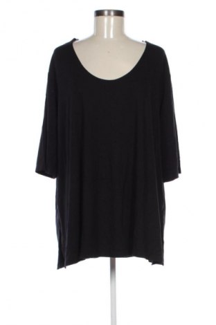 Γυναικεία μπλούζα Ulla Popken, Μέγεθος 4XL, Χρώμα Μαύρο, Τιμή 11,99 €