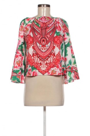 Дамска блуза Unbranded, Размер M, Цвят Многоцветен, Цена 12,99 лв.