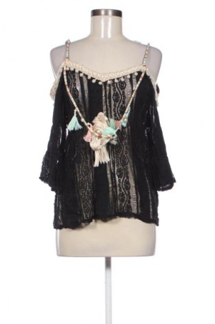 Γυναικεία μπλούζα Unbranded, Μέγεθος M, Χρώμα Μαύρο, Τιμή 9,72 €