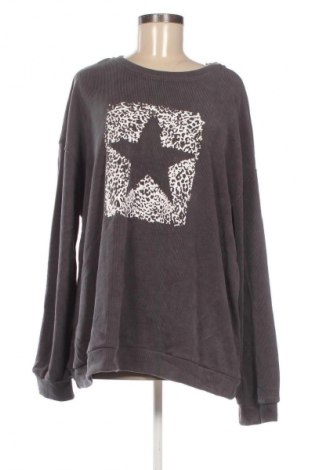 Дамска блуза Unbranded, Размер XXL, Цвят Сив, Цена 14,99 лв.