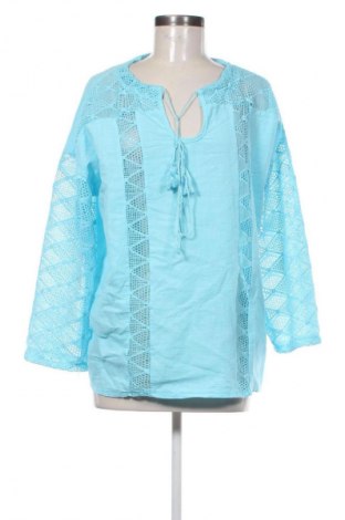 Дамска блуза Unbranded, Размер 5XL, Цвят Син, Цена 21,99 лв.