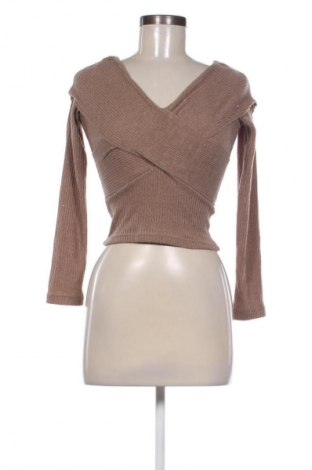 Дамска блуза Unbranded, Размер S, Цвят Кафяв, Цена 19,55 лв.