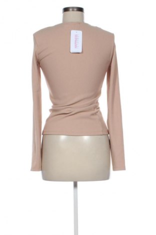 Дамска блуза Unbranded, Размер L, Цвят Бежов, Цена 31,16 лв.