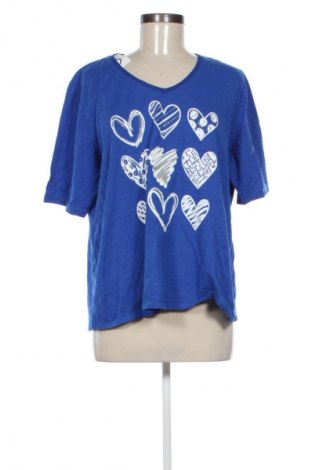 Damen Shirt Via Appia, Größe M, Farbe Blau, Preis 13,99 €