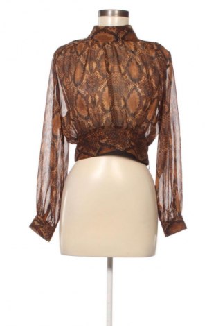 Дамска блуза Zara, Размер M, Цвят Многоцветен, Цена 25,29 лв.