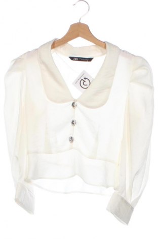 Damen Shirt Zara, Größe XS, Farbe Ecru, Preis € 13,81