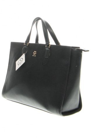 Дамска чанта Tommy Hilfiger, Цвят Черен, Цена 159,99 лв.